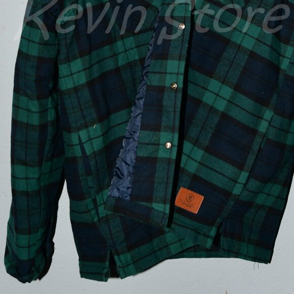 Cloudveil mens shirt jacket Quilted Flannel - Picture 10 of 11